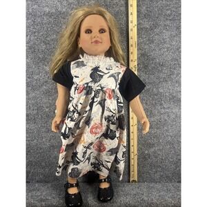 VTG 2006 My Twinn 18" Poseable Doll Blonde Hair "Vampire" Purple Eyes Halloween
